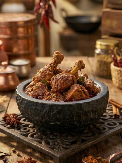 Chicken Pickle with Bone