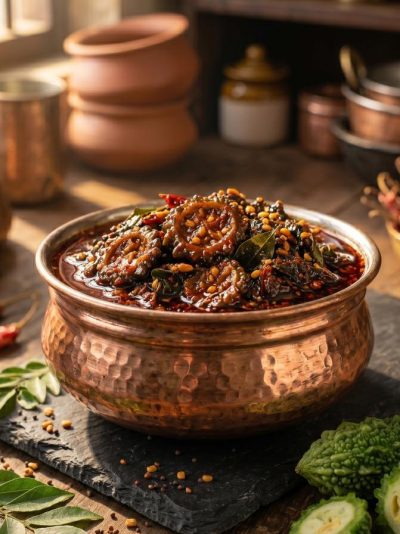 Kakarakaya Pickle (Bitter Gourd)